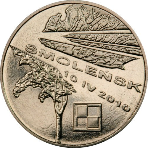 2 zł, Smoleńsk - pamięci ofiar 10.04.2010 r., 2011
