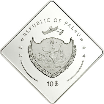 10 dolarów, Słynne okręty II Wojny Światowej - Pancernik Bismarck (2 oz), 2009
