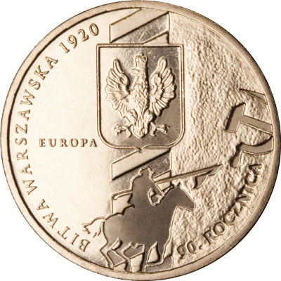 2 zł, 90. rocznica Bitwy Warszawskiej, 2010