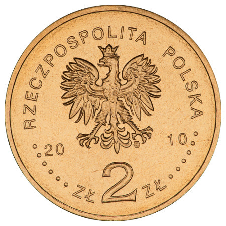 2 zł, 65. rocznica oswobodzenia KL Auschwitz-Birkenau, 2010