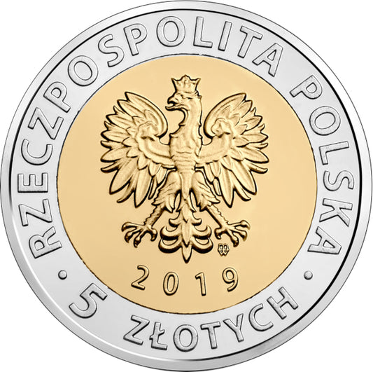 5 zł, Zabytki Fromborka, 2019