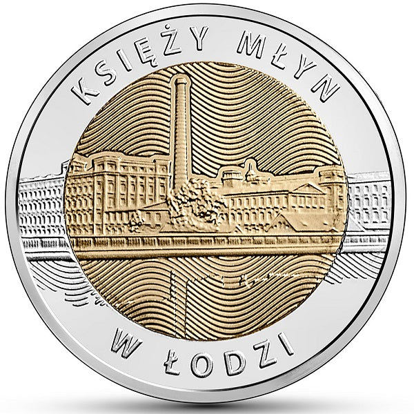 5 zł, Odkryj Polskę - Księży Młyn w Łodzi, 2016