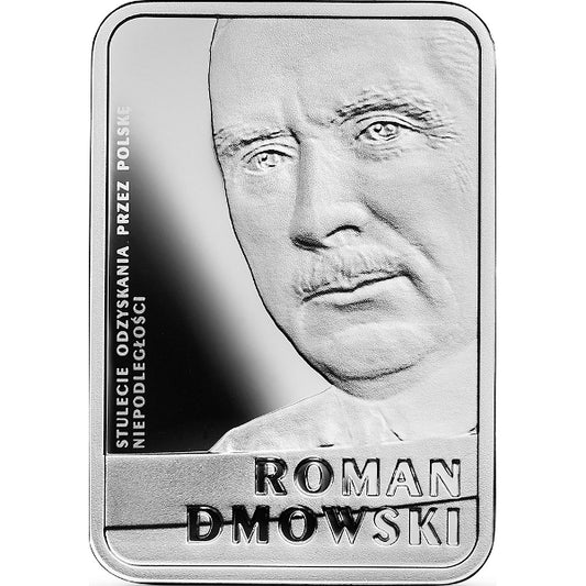 10 zł, Stulecie odzyskania przez Polskę niepodległości - Roman Dmowski, 2017