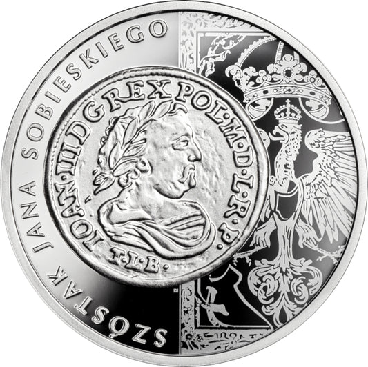 20 zł, Historia Monety Polskiej - szóstak Jana Sobieskiego, 2019