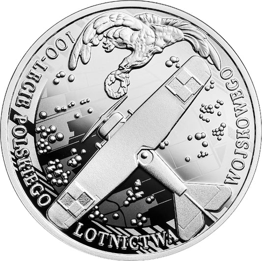 10 zł, 100-lecie polskiego lotnictwa wojskowego, 2019