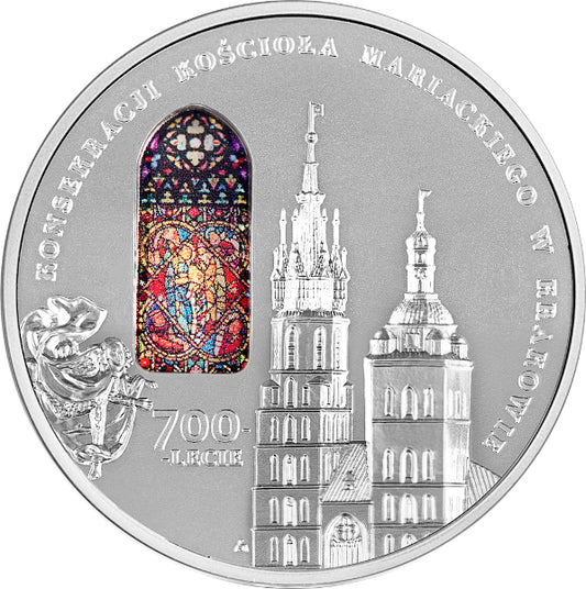 50 zł, Kościół Mariacki w Krakowie, 700-lecie konsekracji, 2020