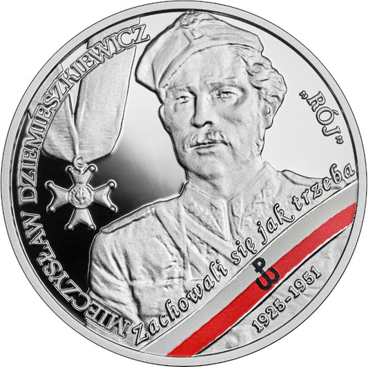 10 zł, Wyklęci przez komunistów żołnierze niezłomni - Mieczysław Dziemieszkiewicz "Rój"