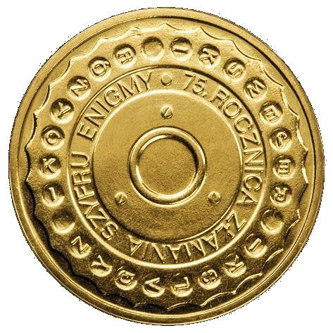 2 zł, 75. rocznica złamania szyfru Enigmy, 2007